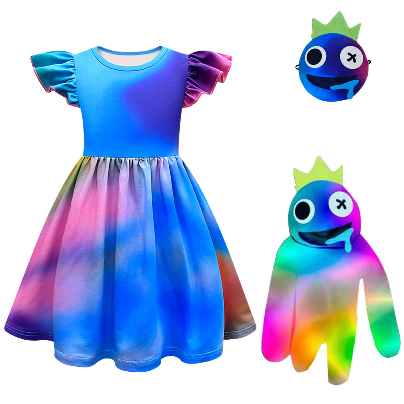 rainbow friends anime cosplay+mask 81187