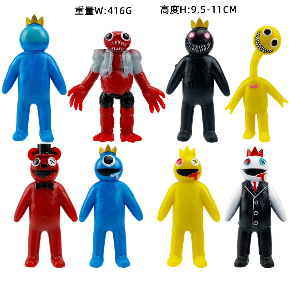 rainbow friends anime figure