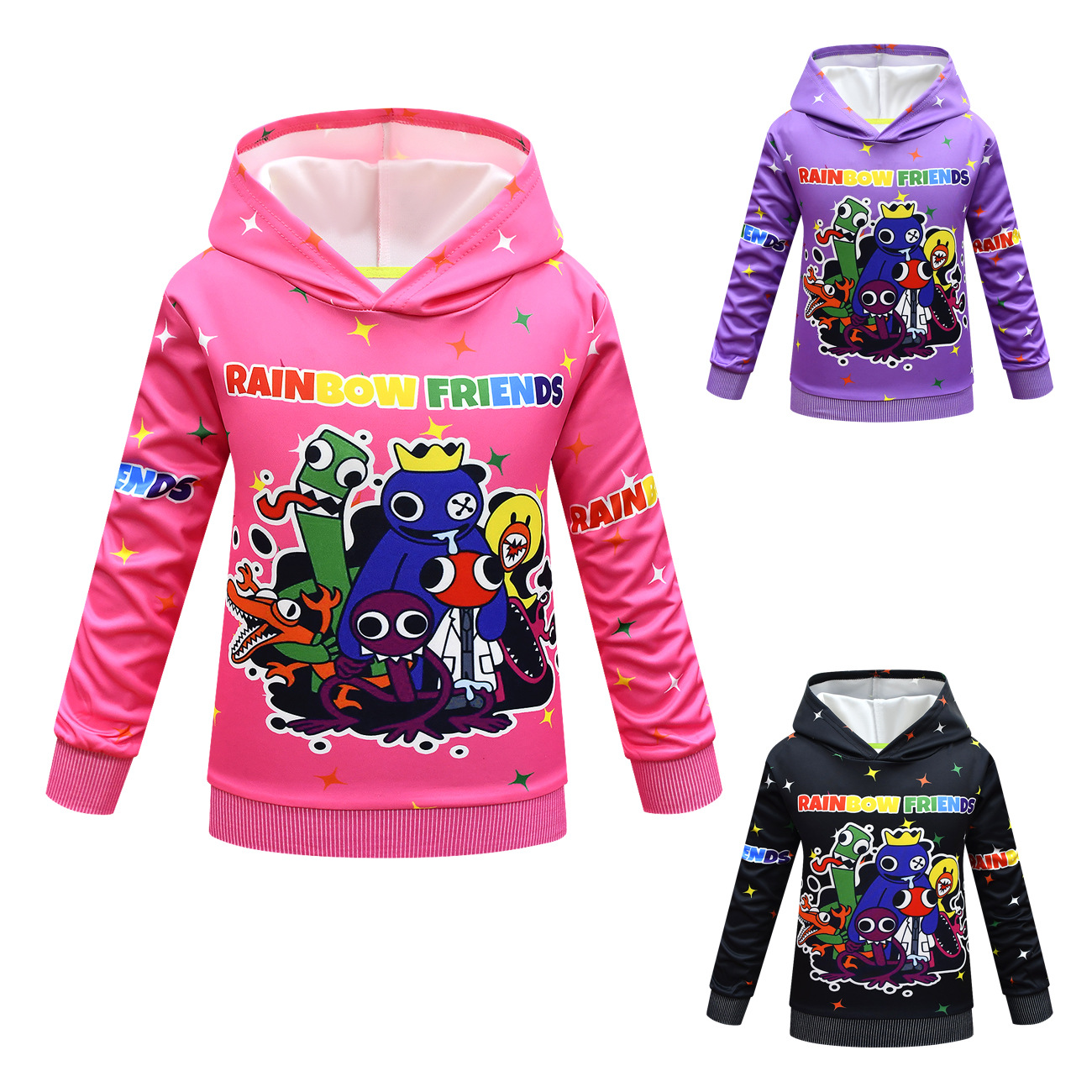 rainbow friends anime hoodie  5204