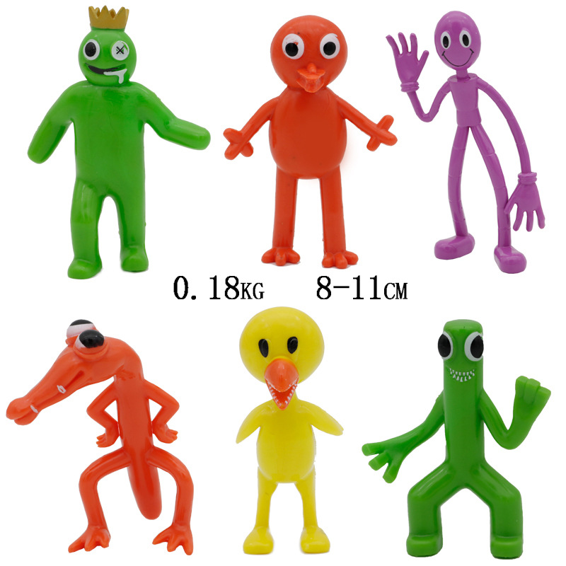 rainbow friends anime figure