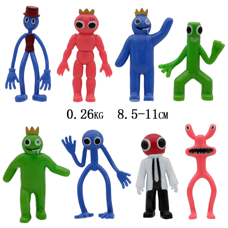 rainbow friends anime figure