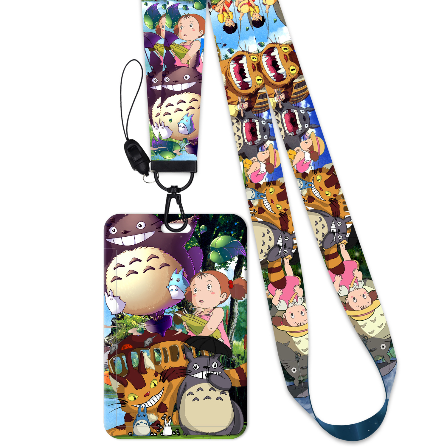 TOTORO anime lanyard phonestrap ( 45cm*2.5cm )