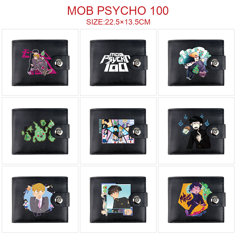 Mob Psycho 100 anime wallet 22.5*13.5cm