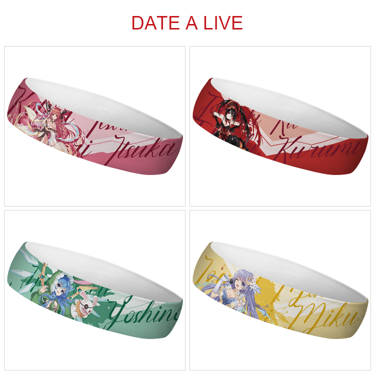 Date A Live anime sweatband