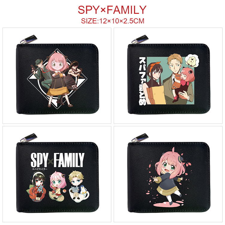 SPY×FAMILY anime wallet 12*10*2.5cm