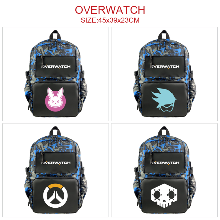 Overwatch anime Backpack bag