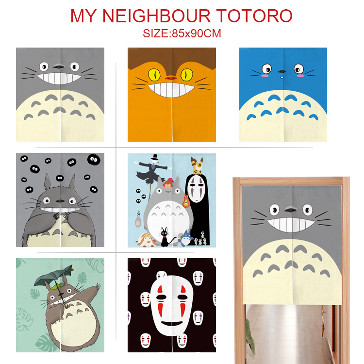 TOTORO anime door curtain 85*90cm