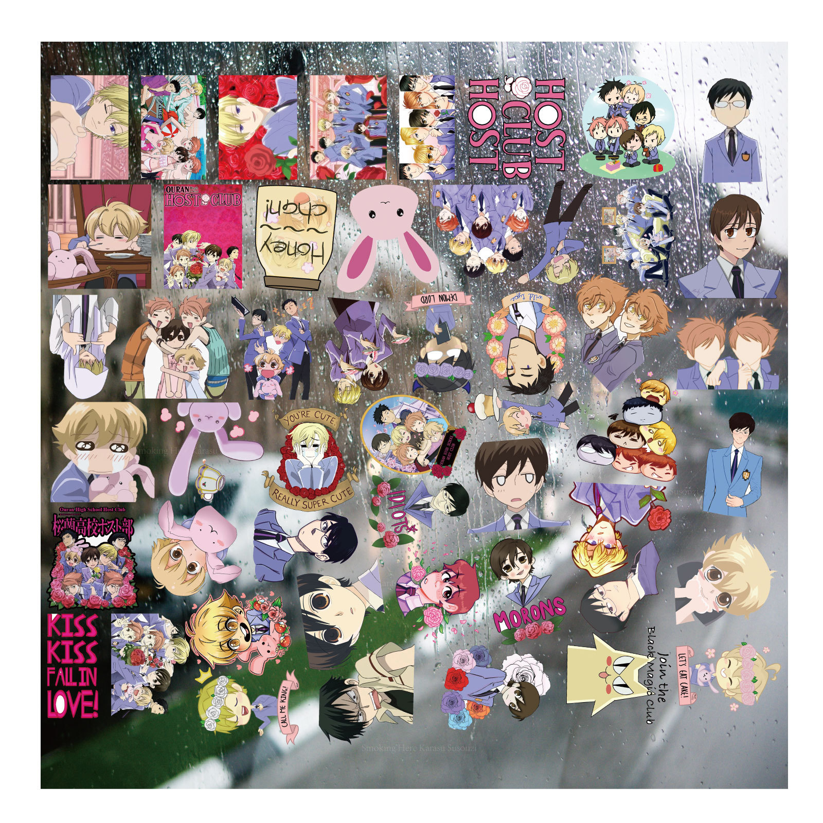 hostclub anime 3D sticker price for a set of 50pcs