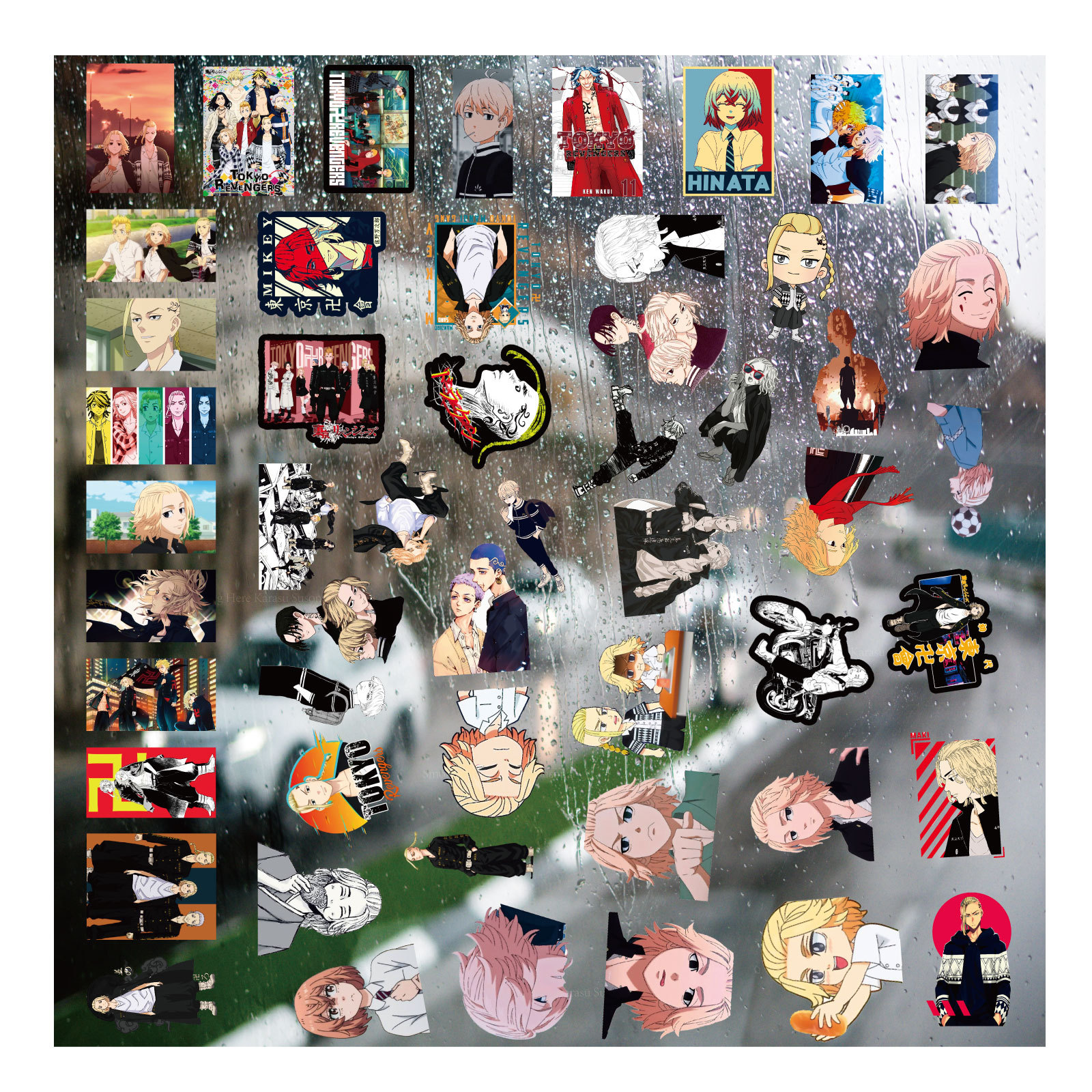 Tokyo Revengers anime 3D sticker price for a set of 52pcs