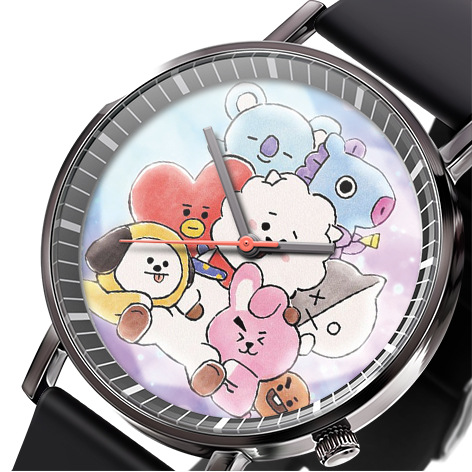 BTS anime Waterproof watch
