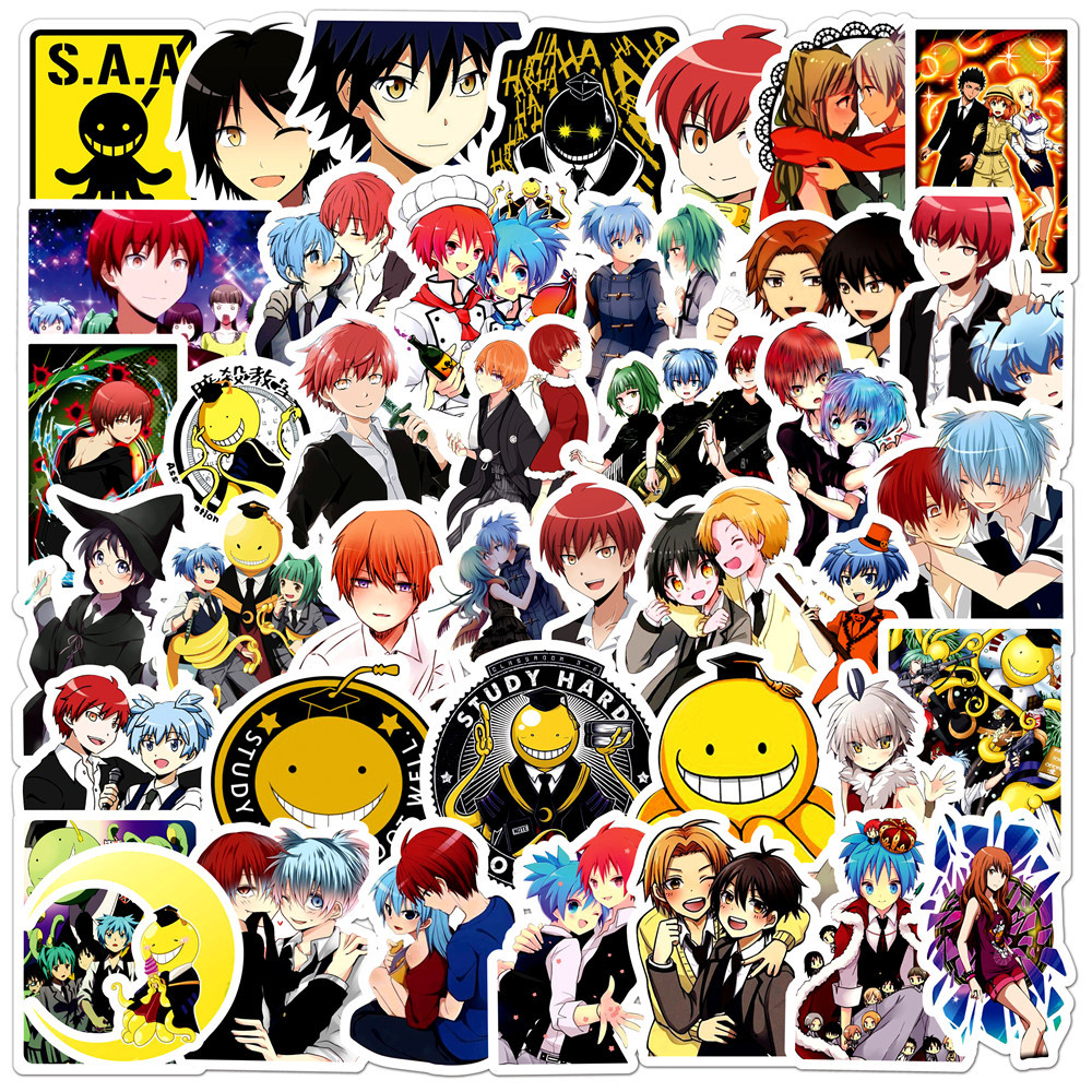 Assassination Classroom anime waterproof stickers (50pcs a set)