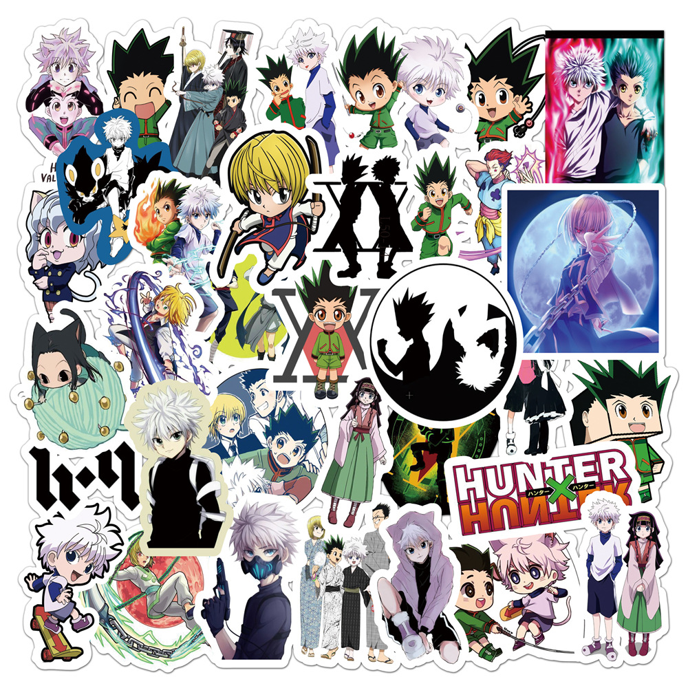 Hunter x Hunter anime waterproof stickers (50pcs a set)