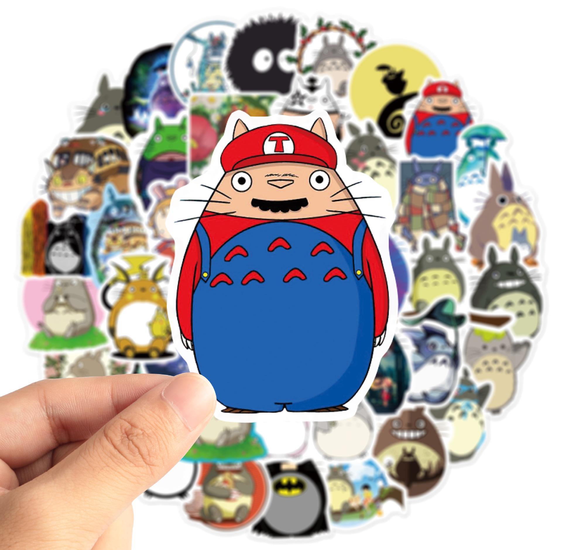 TOTORO anime waterproof stickers (50pcs a set)