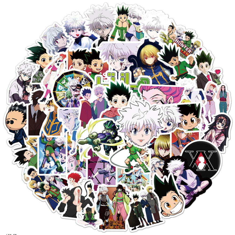 Hunter x Hunter anime waterproof stickers (50pcs a set)