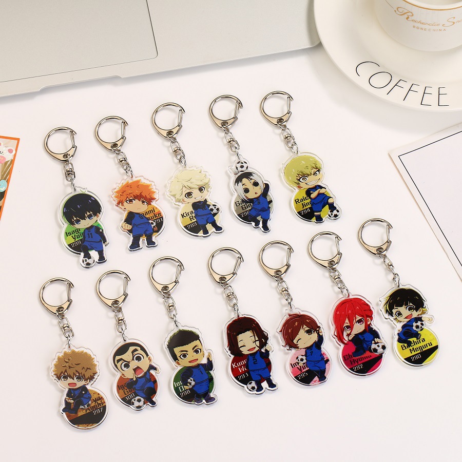 Blue Lock anime keychain