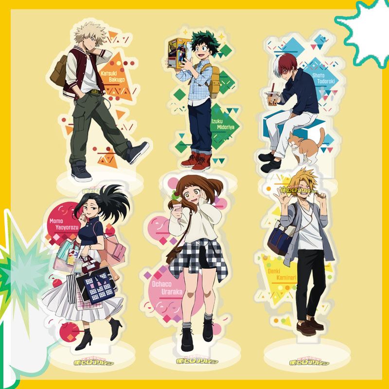 My Hero Academia anime Standing Plates 10cm