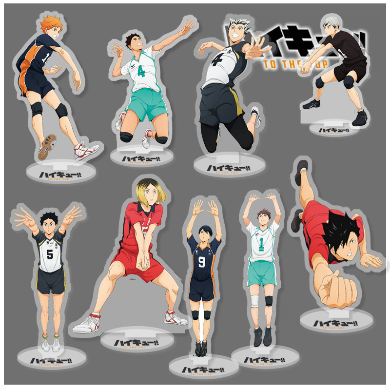 Haikyuu anime Standing Plates 10cm