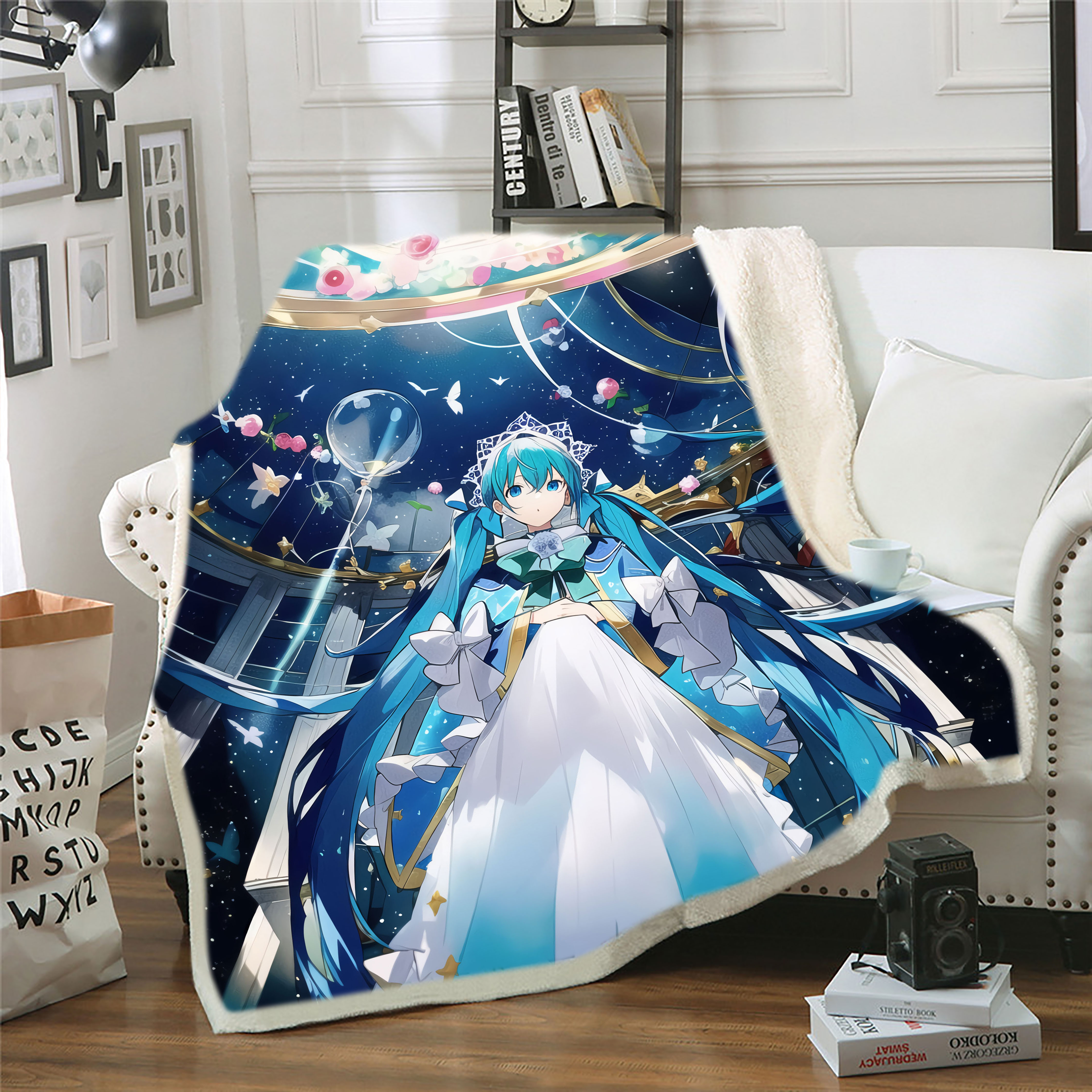 Hatsune Miku anime blanket 150*200cm