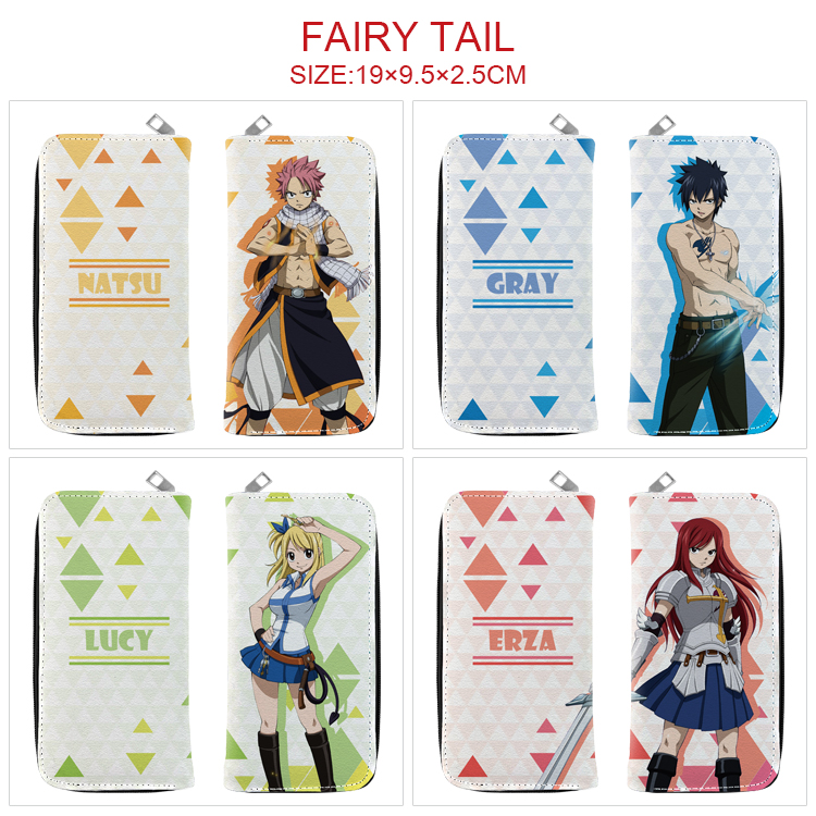 Fairy Tail anime wallet 19*9.9*2.5cm