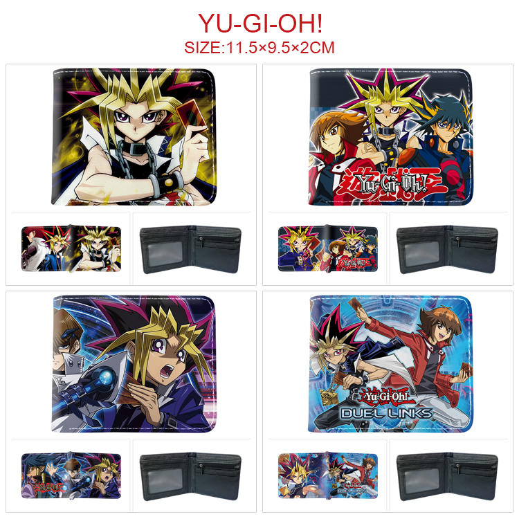 Yu Gi Oh anime wallet 11.5*9.5*2cm