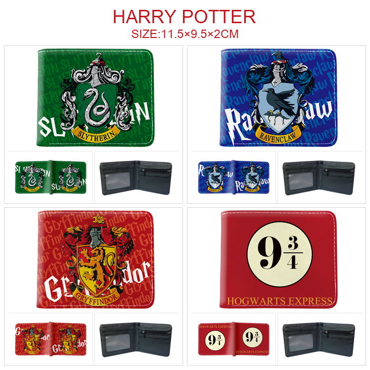 Harry Potter anime wallet 11.5*9.5*2cm