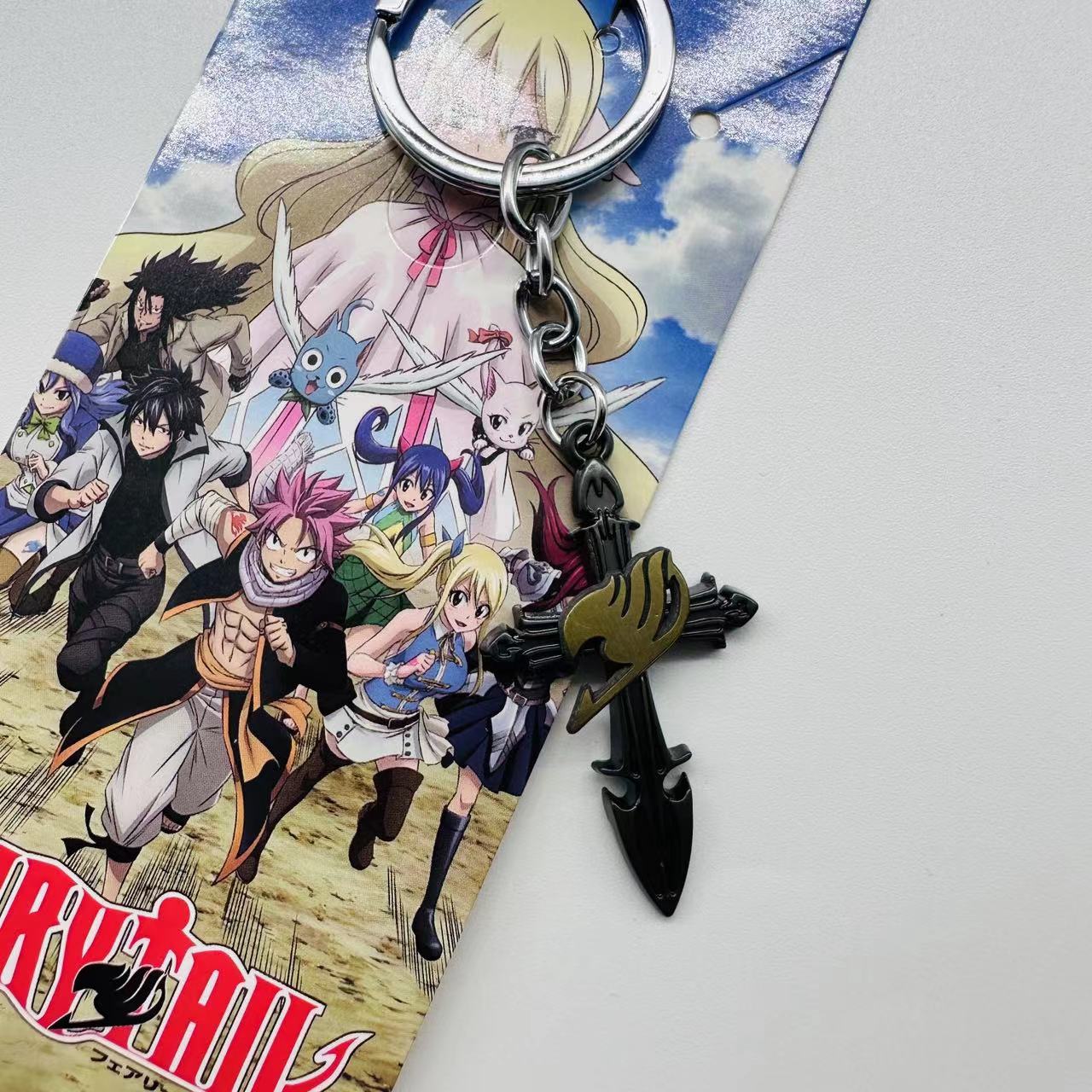 Fairy Tail anime keychain