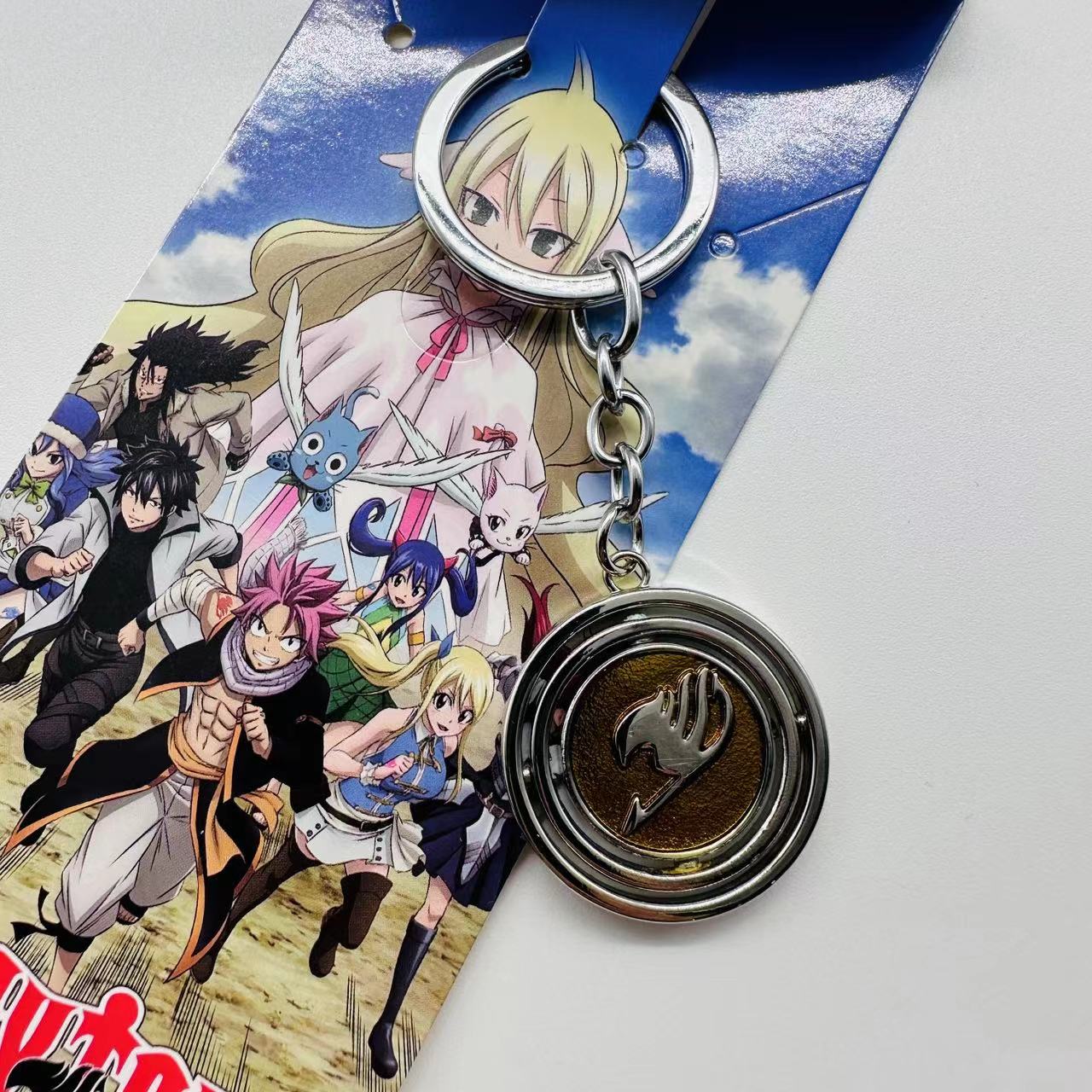 Fairy Tail anime keychain