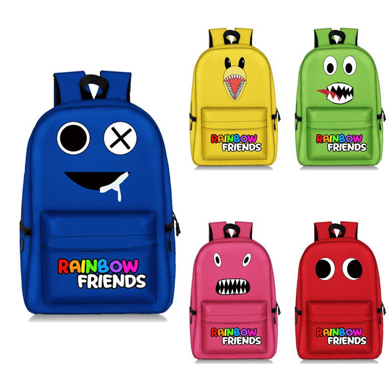 rainbow friends anime bag