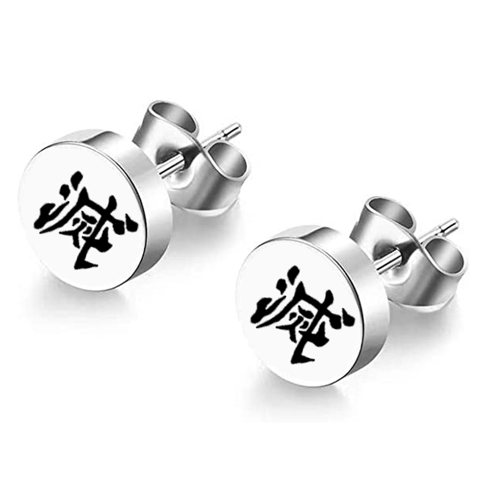 demon slayer kimets anime earring