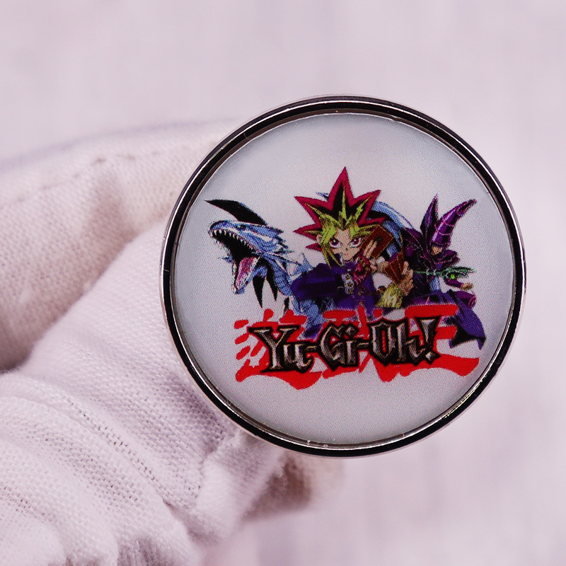 Yu Gi Oh anime album Brooch