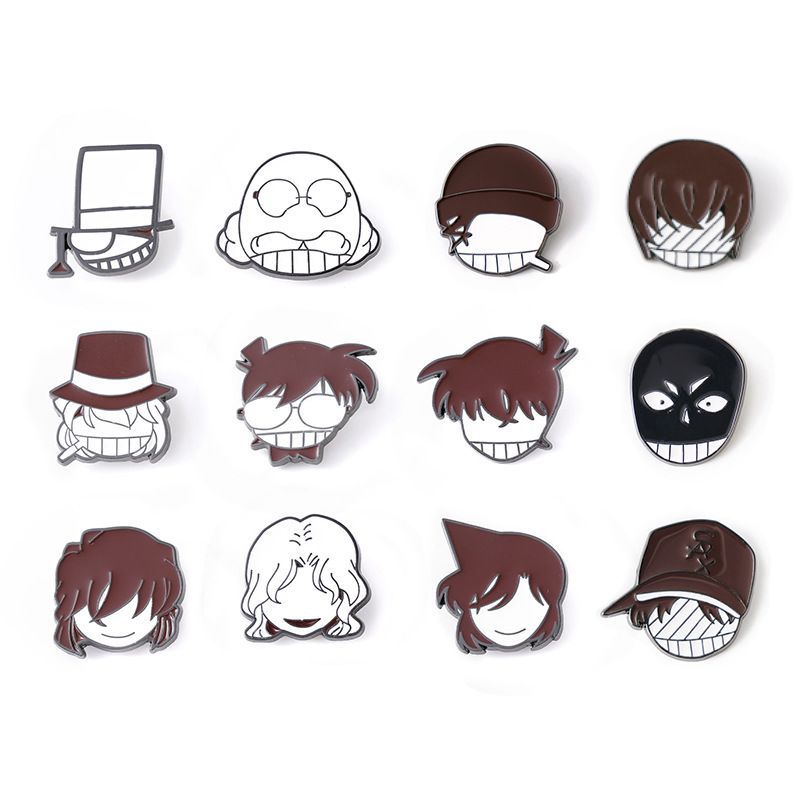 Detective Conan anime Brooch