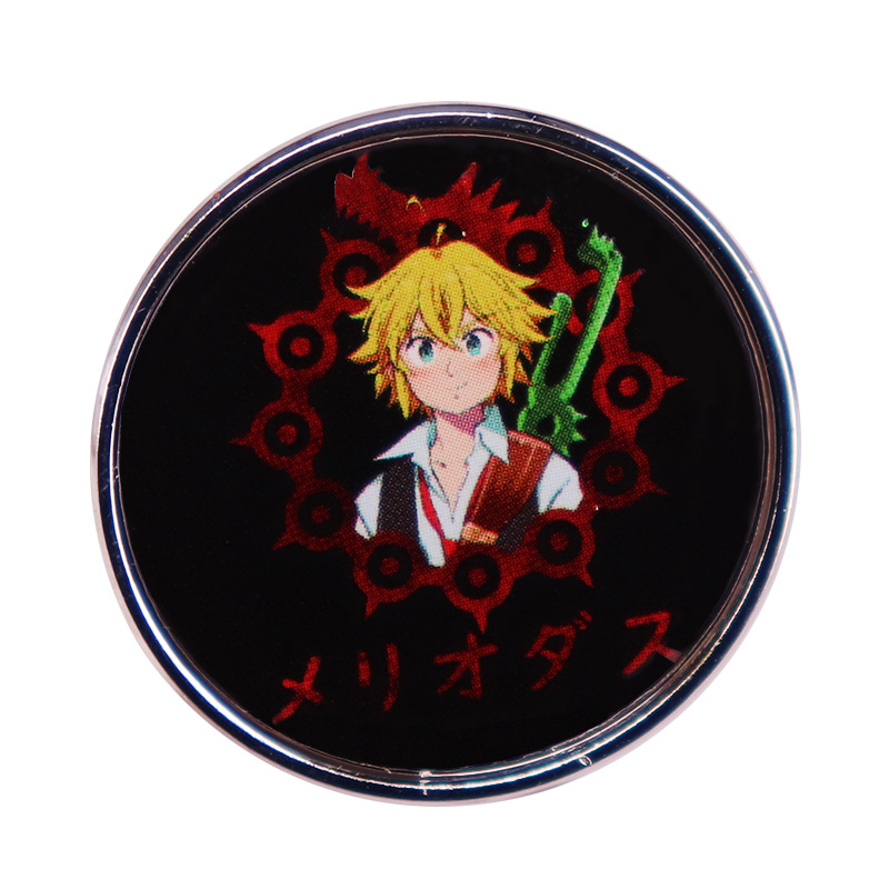 seven deadly sins anime Brooch