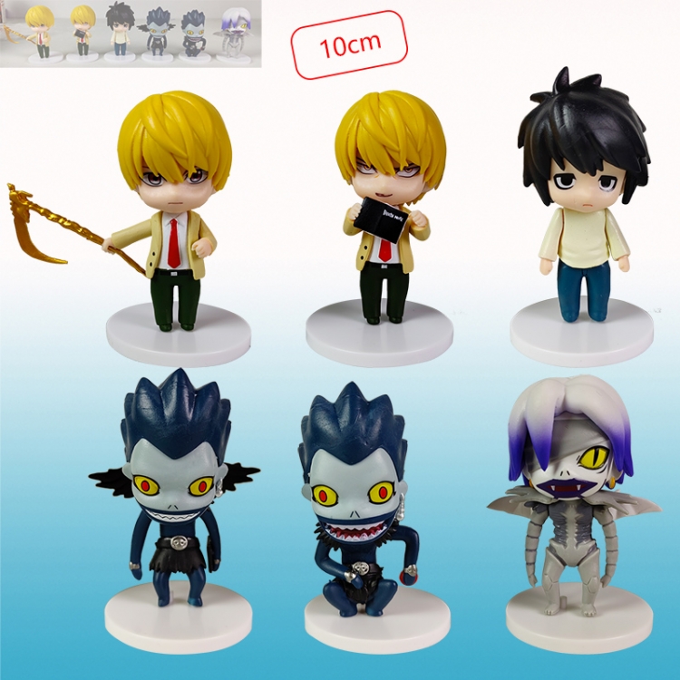 Death Note anime figure 6 pcs a set