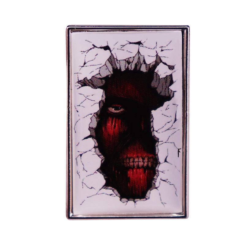 Attack On Titan anime Brooch