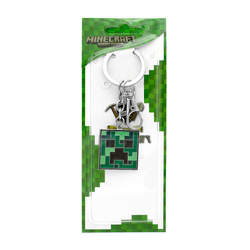 Minecraft anime keychain