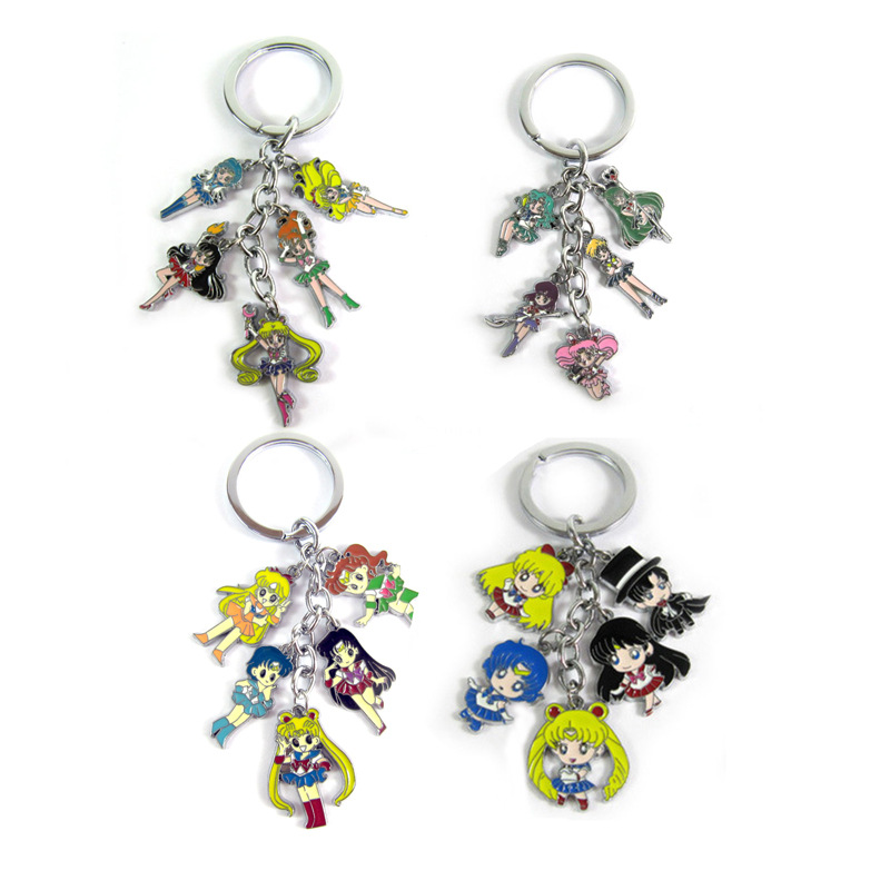 Sailor Moon Crystal anime keychain