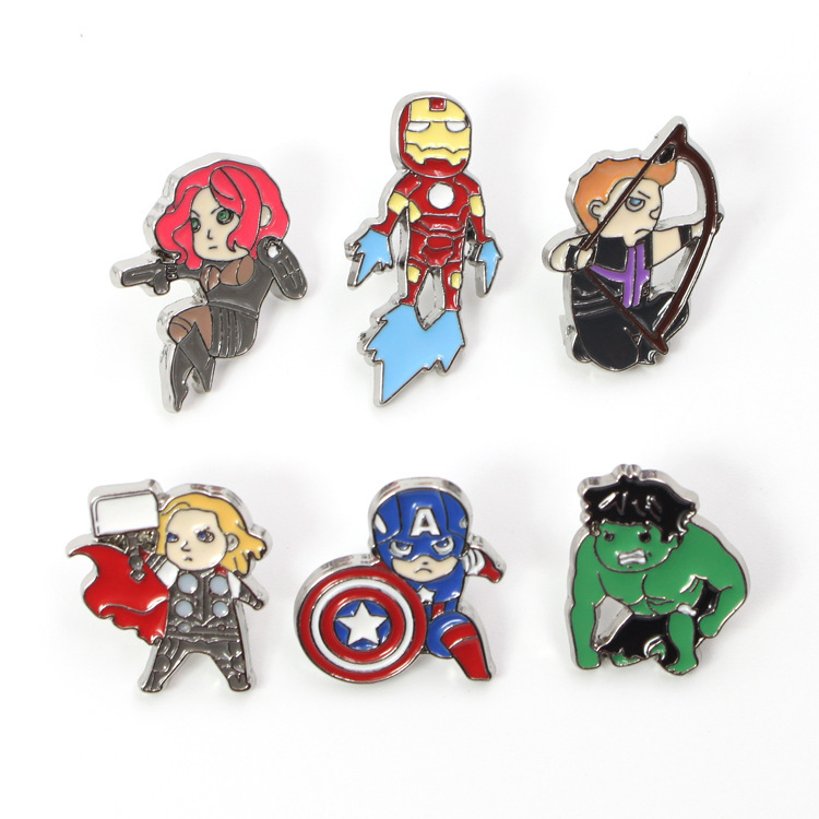 Avengers anime pin