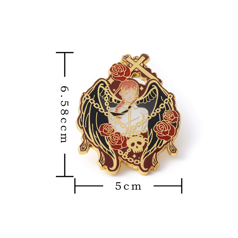 chainsaw man anime pin
