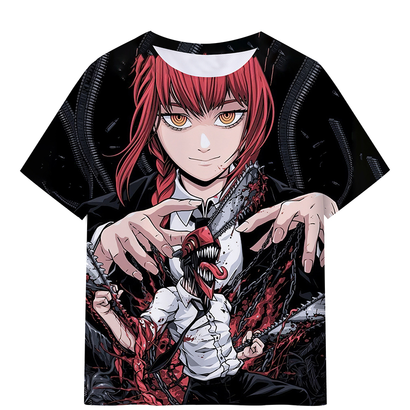 chainsaw man anime T-shirt