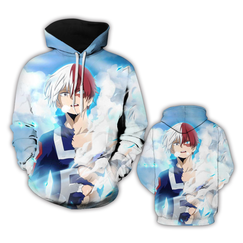 My Hero Academia anime hoodie