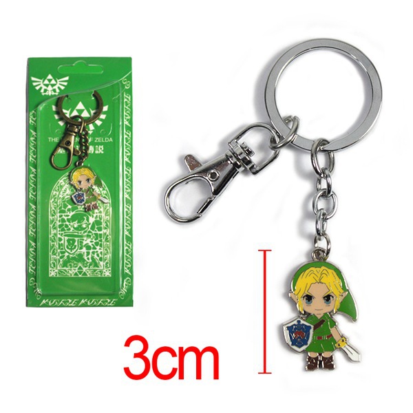 The Legend of Zelda anime keychain
