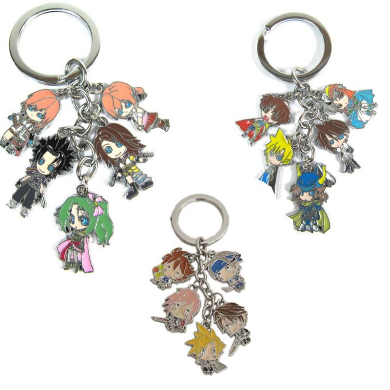 final fantasy anime keychain