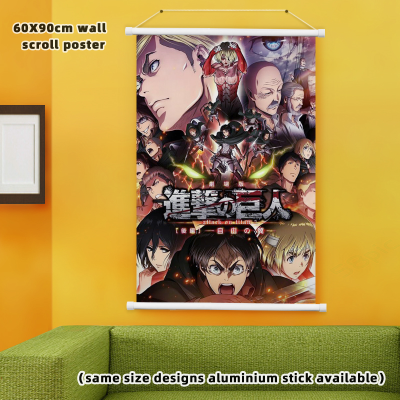 Attack On Titan anime wallscroll 60*90cm