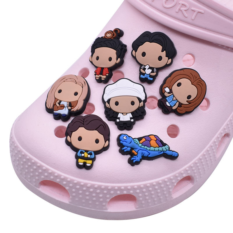 Harry Potter anime rubber shoe sticker price for 100pcs