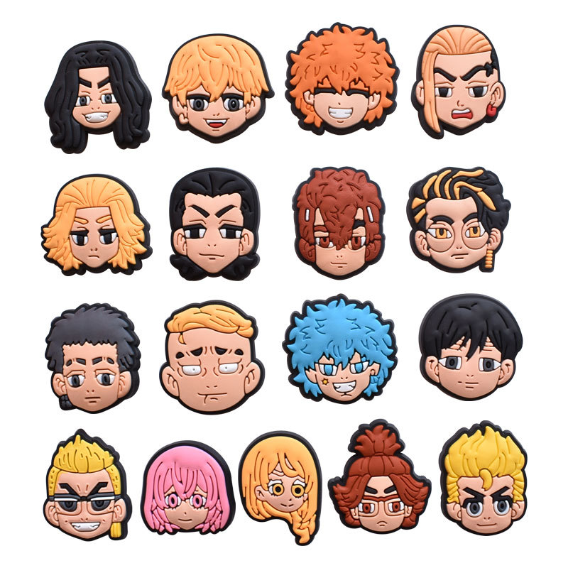 Tokyo Revengers anime rubber shoe sticker price for 100pcs