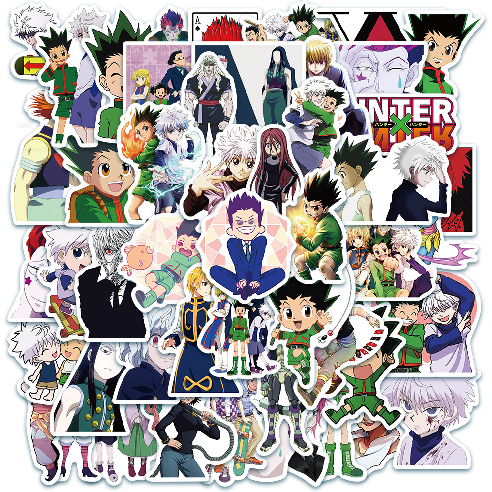 Hunter x Hunter anime waterproof stickers (50pcs a set)