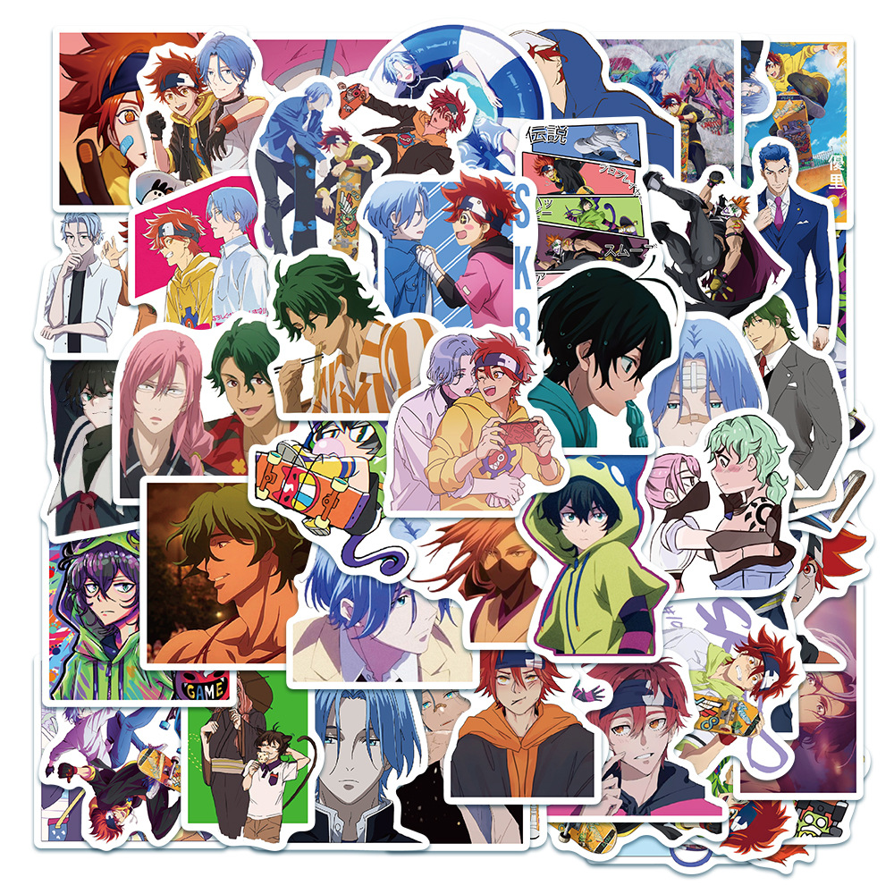 SK8 the infinity anime waterproof stickers (50pcs a set)