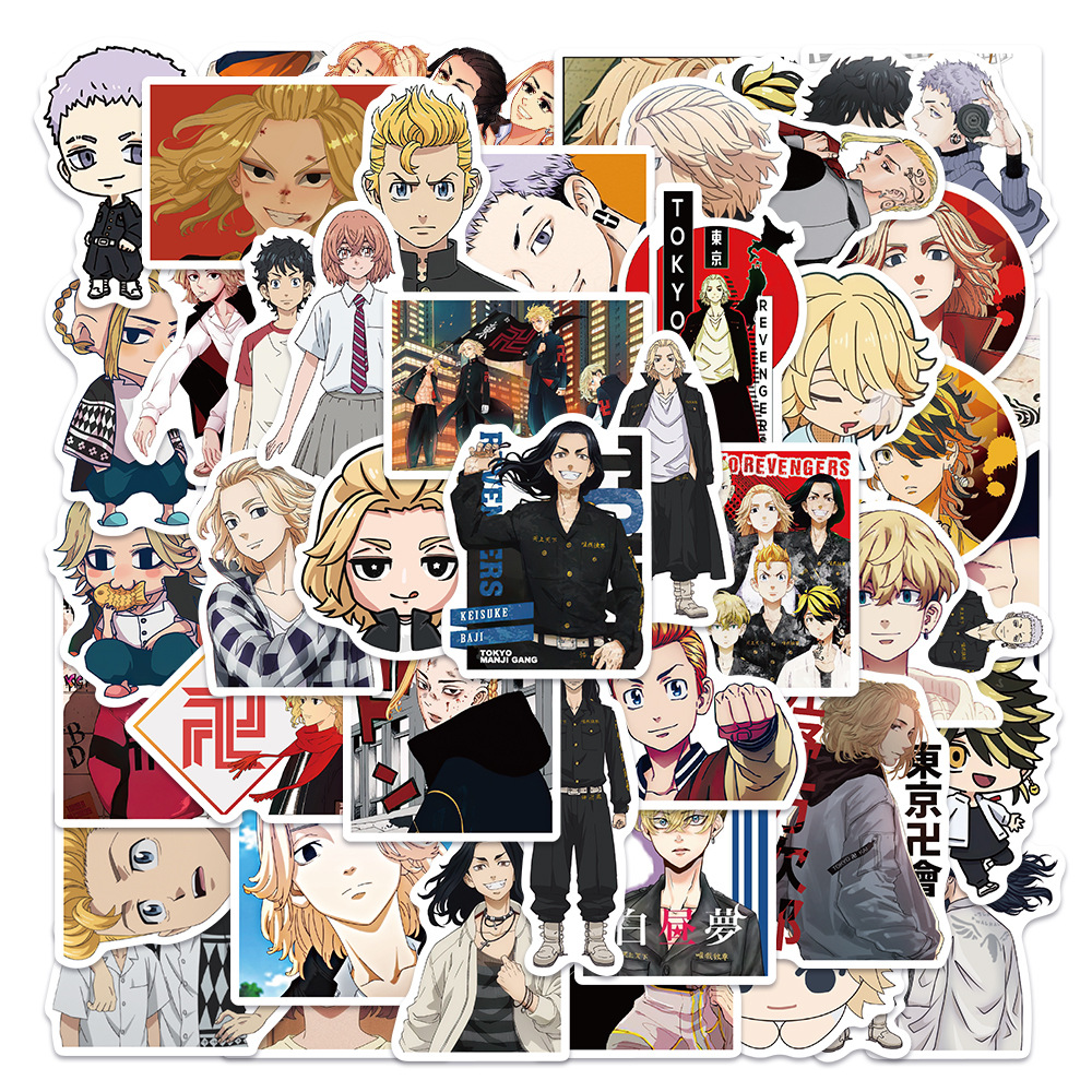 Tokyo Revengers anime waterproof stickers (50pcs a set)