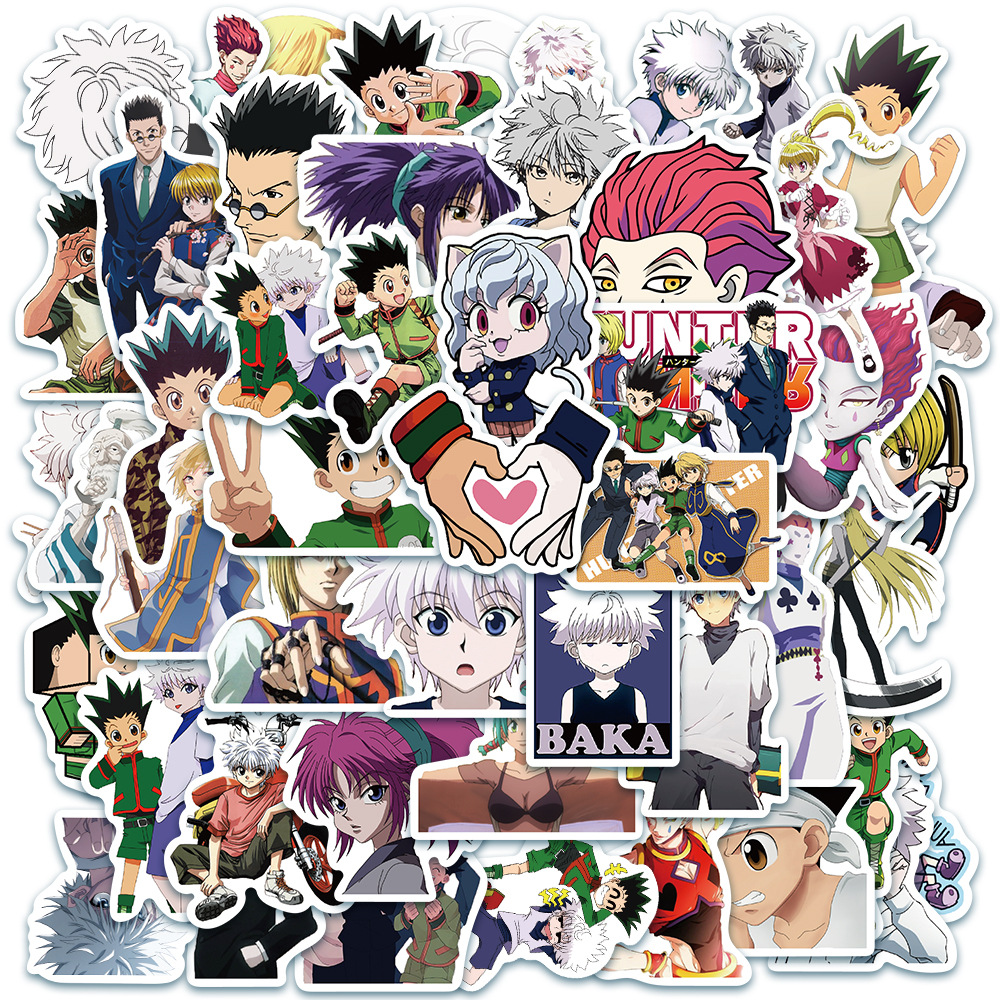 Hunter x Hunter anime waterproof stickers (50pcs a set)