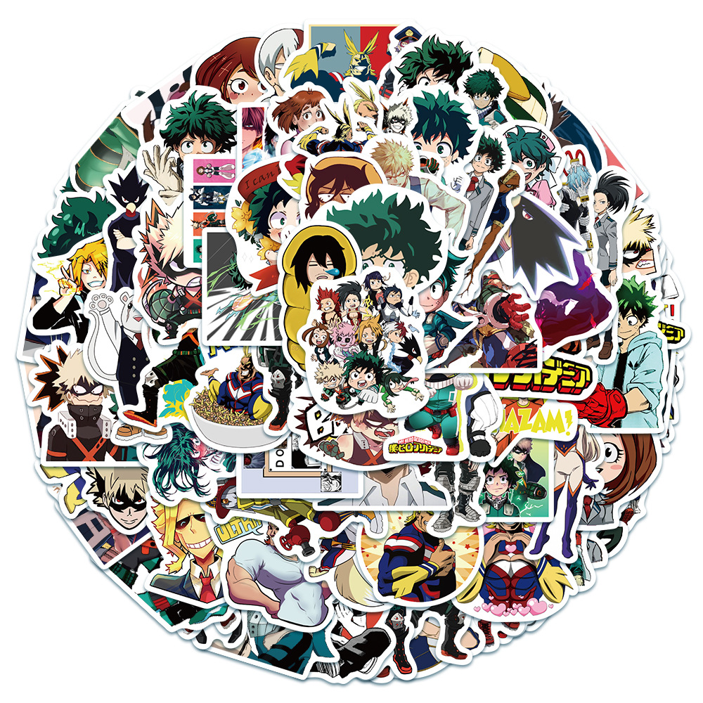 My Hero Academia anime waterproof stickers (100pcs a set)